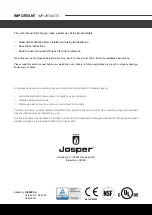 Preview for 3 page of Josper HJA-20 Manual