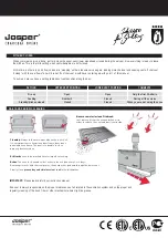 Предварительный просмотр 3 страницы Josper HJX-25 Start Up And Use