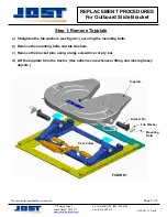 Preview for 1 page of jost JSK37 Replacement Procedures