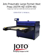 Preview for 1 page of Joto E-HP-JLF-XSTM-40 Operator'S Manual