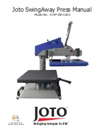 Предварительный просмотр 1 страницы Joto SwingAway E-HP-JSA-1620 Manual