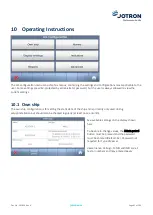 Предварительный просмотр 62 страницы jotron 103660 Operator And Installation Manual