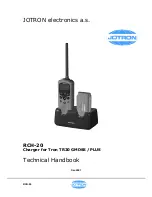 Предварительный просмотр 1 страницы jotron RCH-20 Handbook