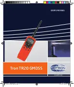 jotron Tron TR20 GMDSS User Manual предпросмотр