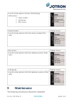 Preview for 32 page of jotron Tron TR30 AIR User Manual