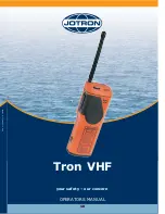 jotron Tron VHF Operator'S Manual preview