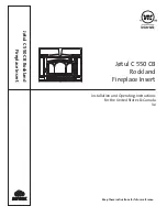 Preview for 1 page of Jøtul C 550 CB Installation And Operating Instructions Manual