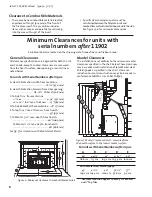 Preview for 8 page of Jøtul C 550 CB Installation And Operating Instructions Manual