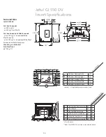 Preview for 24 page of Jøtul Cathedral Arch Series Brochure & Specs