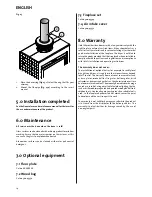 Preview for 14 page of Jøtul Cube 200 AG Instruction And Operation Manual