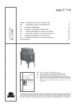 Preview for 1 page of Jøtul F 118 CB Installation Manual With Technical Data