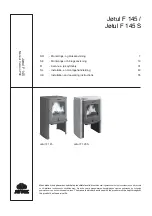 Jøtul F 145 Installation And Operation Manual preview