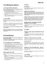 Preview for 3 page of Jøtul F 3 TD Installation And Operating Instructions Manual