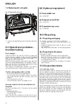 Preview for 16 page of Jøtul F 500 ECO Installation And Operating Instructions Manual