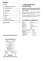 Preview for 8 page of Jøtul F 602 N Installation And Operating Instructions Manual