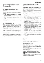 Preview for 21 page of Jøtul F 602 N Installation And Operating Instructions Manual