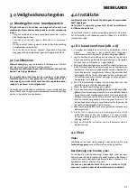 Preview for 47 page of Jøtul F 602 N Installation And Operating Instructions Manual