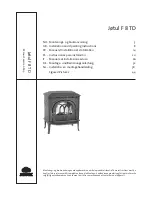 Jøtul F 8 TD Installation And Operating Instructions Manual preview