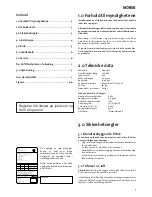 Предварительный просмотр 3 страницы Jøtul F 8 TD Installation And Operating Instructions Manual