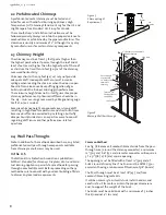 Предварительный просмотр 8 страницы Jøtul F50 TL Rangeley Installation And Operating Instructions Manual