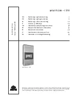 Preview for 1 page of Jøtul FS 166-1570 Installation And Operating Instructions Manual