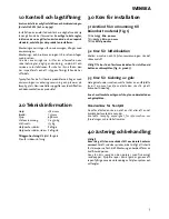 Preview for 5 page of Jøtul FS 350 Installation And Operation Manual