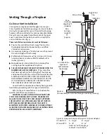 Preview for 11 page of Jøtul GF 100 DV II Nordic QT Installation And Operation Instructions Manual