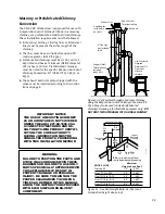 Preview for 11 page of Jøtul GF 200 DV Installation And Operation Instructions Manual