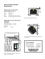 Предварительный просмотр 7 страницы Jøtul GF 300 DV Installation And Operation Instructions Manual