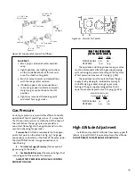 Предварительный просмотр 19 страницы Jøtul GF 300 DV Installation And Operation Instructions Manual