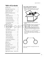 Preview for 3 page of Jøtul GZ 550 DV II Acadia Installation And Operation Instructions Manual