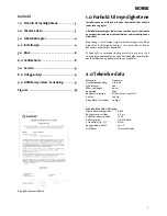 Preview for 3 page of Jøtul I 160 Installation And Operating Instructions Manual