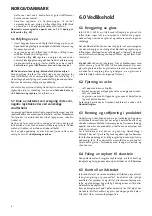 Preview for 6 page of Jøtul I 350 Installation And Operating Instructions Manual