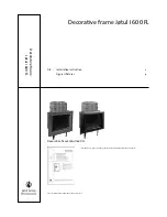 Preview for 1 page of Jøtul I 600 FL Installation Instruction