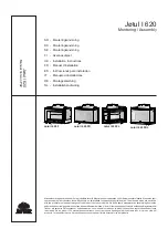 Preview for 1 page of Jøtul I 620 F Installation Instructions Manual