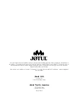 Preview for 20 page of Jøtul Oslo F 500 Installation And Operating Instructions Manual