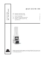 Jøtul S 16 C/W- I 80 Installation And Operating Instructions Manual preview