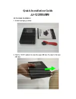 Jou Jye JJ-1225SUSRI Quick Installation Manual preview