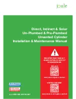 joule Cyclone series Installation & Maintenance Manual предпросмотр