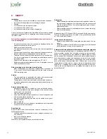 Preview for 14 page of joule HEATBANK Operating And Installation Manual