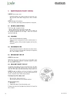 Preview for 30 page of joule HEATBANK Operating And Installation Manual