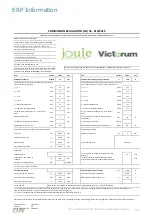 Preview for 123 page of joule Victorum Compact 73310033 Installation & Maintenance Manual