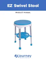 Preview for 1 page of Journey EZ Swivel Stool Product Manual