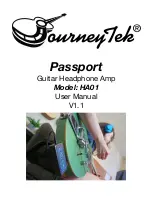 Journey HA01 User Manual предпросмотр