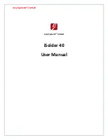 JOVY Systems iSolder 40 User Manual preview