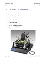 Предварительный просмотр 5 страницы JOVY Systems Jetronix-Eco Operating Manual