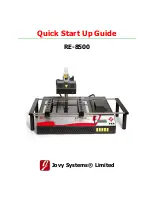 Предварительный просмотр 1 страницы JOVY Systems RE-8500 Quick Start Up Manual