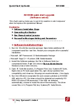 Preview for 10 page of JOVY Systems RE-8500 Quick Start Up Manual