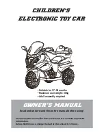 Joy Automatic JT-188 Owner'S Manual preview