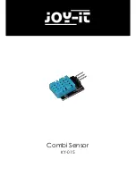 Joy-it Combi Sensor Manual предпросмотр